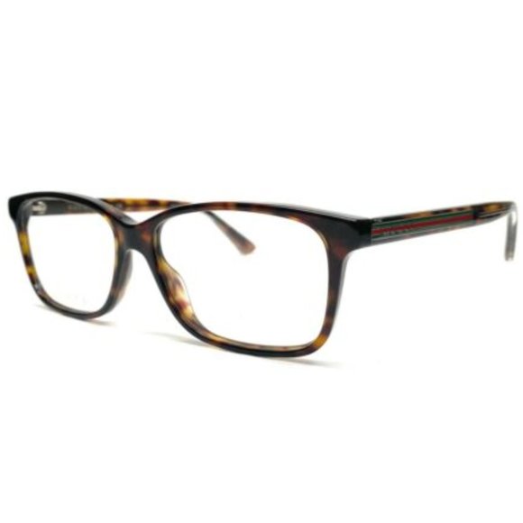 Gucci Men's Havana Gold Eyeglasses! - Picture 1 of 3